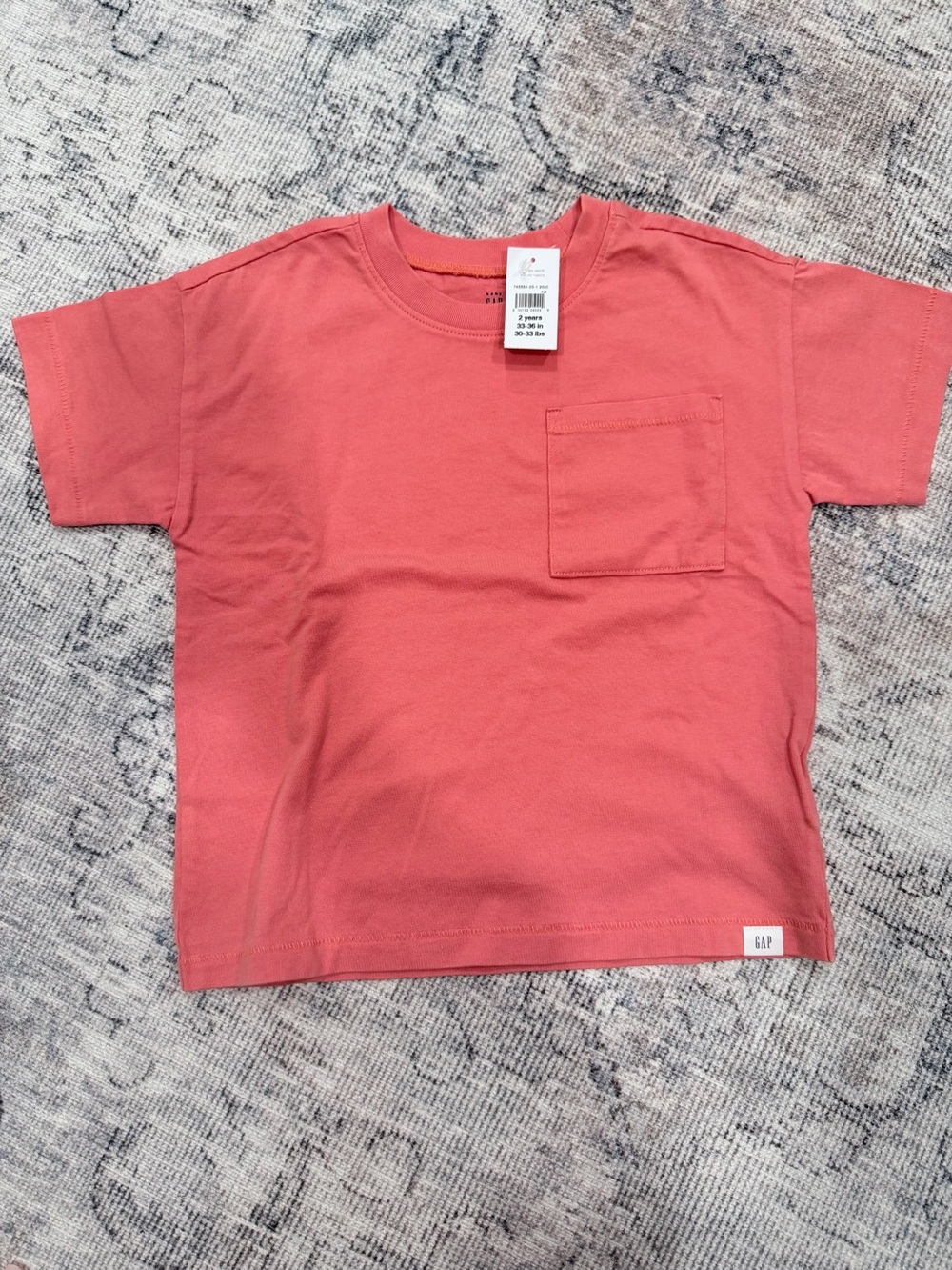 GAP Coral Pocket Tee for Kids